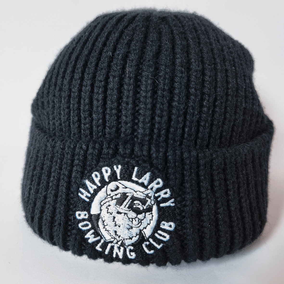 Happy Larry Beanie - Black